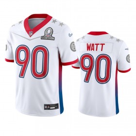 Miesten Pittsburgh Steelers NFL Pelipaita T.J. Watt 90 Game Valkoinen 2022 AFC Pro Bowl